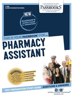 cover image of Pharmacy Assistant